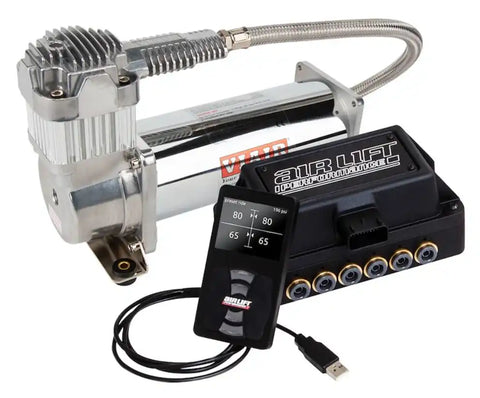 Air Lift 27796 Air Compressor 2-1/2 Gallon Polished Aluminum Tank