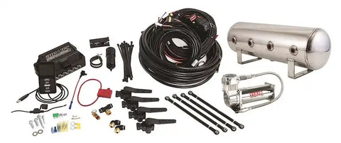 Air Lift 27796 Air Compressor 2-1/2 Gallon Polished Aluminum Tank