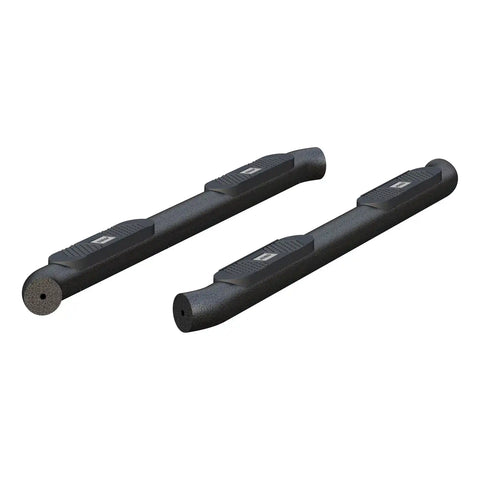 ARIES AL234051 - Big Step 4 Black Aluminum Round Side Bars, Select Colorado, Canyon