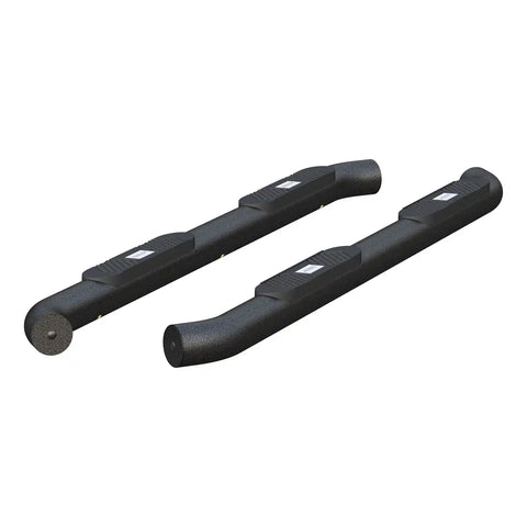 ARIES AL235045 - Big Step 4-Inch Round Black Aluminum Nerf Bars, Select Ram 1500