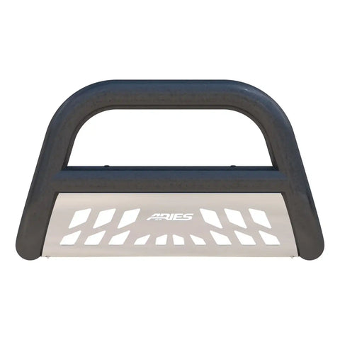 ARIES AL45-3006 - Big Horn 4 Black Aluminum Bull Bar, Select Ford F-250, F-350 Super Duty