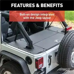 ARIES ALC25000-01 - Jeep JK Unlimited Security Cargo Lid Side Panels