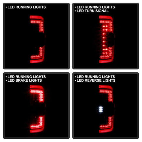 Spyder Auto 5088772 (Spyder) LED Tail Lights - Black