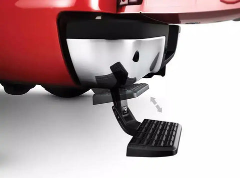 AMP Research 75322-01A - BedStep Retractable Rear Bumper Step fits 19-22 Ram 1500