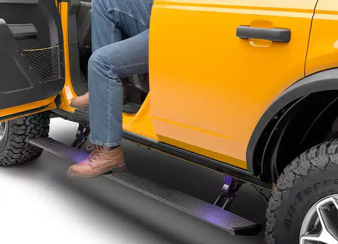 AMP Research 76140-01A - PowerStep Plug-N-Play System 21-24 Ford Bronco/ 19-23 Ford Ranger