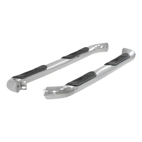 ARIES 207003-2 - 3 Round Polished Stainless Side Bars, Select Hyundai Santa Fe