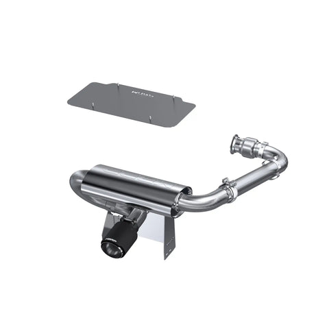 MBRP Exhaust AT-9208FS - Sport Series Can-Am Oval Slip-on Muffler.