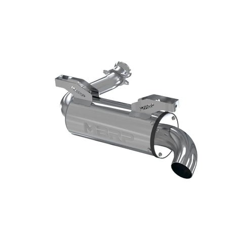 MBRP Exhaust AT-9801PT - Performance Series CFMOTO 5 Single Slip-on Muffler.