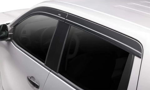 Auto Ventshade (AVS) 894112 - Ventvisor Deflector Smoke Low Profile Outside Mount 4 pc.