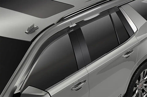 Auto Ventshade (AVS) 894060 - Ventvisor Deflector Smoke Low Profile Outside Mount 4 pc.