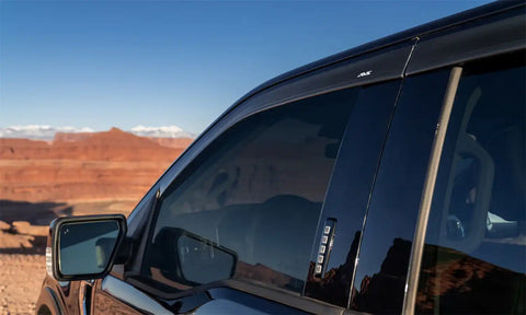 Auto Ventshade (AVS) 894112 - Ventvisor Deflector Smoke Low Profile Outside Mount 4 pc.
