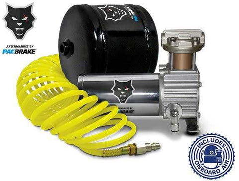 Pacbrake C44075 Direct Mount 4 inch PRXB Exhaust Brake Kit w Max Flow Design for 1998.5 -2002 Cummins 5.9L