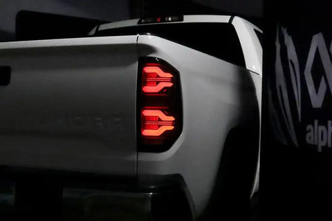 AlphaRex 672050 - LED Taillights Black-Red