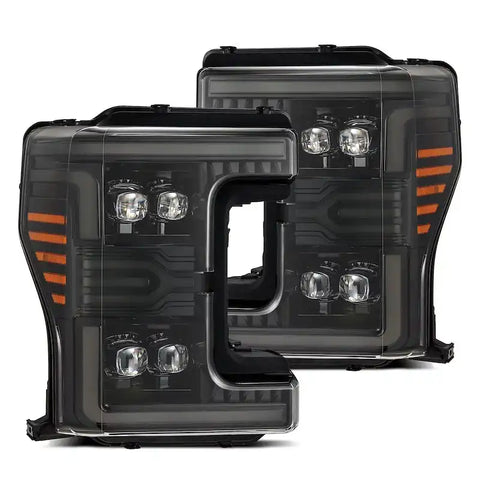 AlphaRex 880324 Projector Headlights Alpha-Black