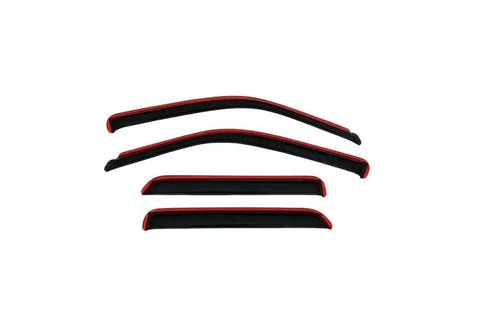 Auto Ventshade (AVS) 194805 - Ventvisor Deflector Smoke In-Channel 4 pc Crew Cab