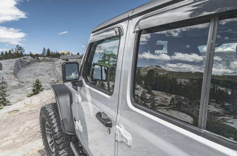 Auto Ventshade (AVS) 94183 - Ventvisor Deflector Smoke Outside Mount 4 pc.