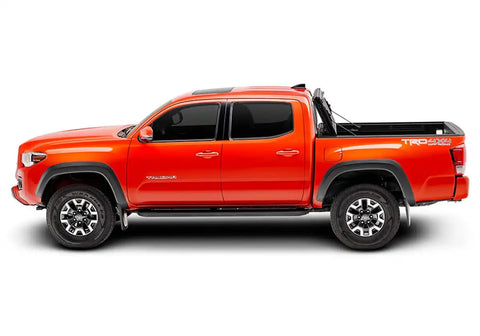 BAK Industries 448447 - Tonneau Cover BAKFlip MX4 Hard Folding 24-25 Tacoma 6 Ft with Deck Rail Sys
