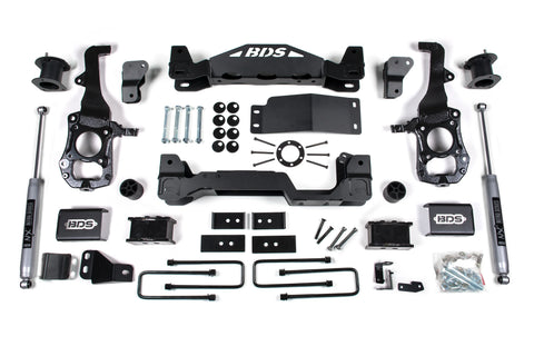BDS Suspension BDS1583H - 2021-2023 Ford F150 4in. Lift System NX2 Shocks