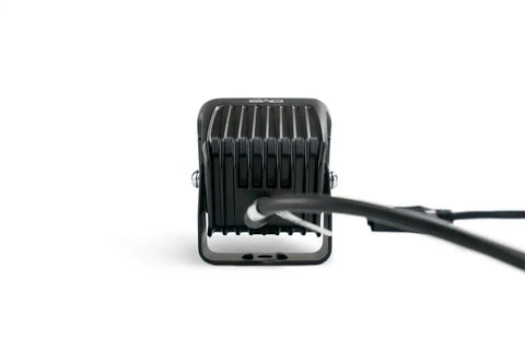 DV8 Offroad BE3EW40W UNIVERSAL 3 INCH CUBE LED LIGHT WITH FLOOD PATTERN AND POST MOUNT