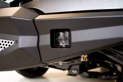 DV8 Offroad BE3EW40W UNIVERSAL 3 INCH CUBE LED LIGHT WITH FLOOD PATTERN AND POST MOUNT