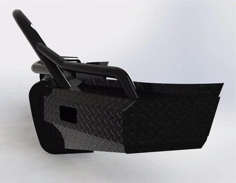 Summit BullNose Series Front Bumper; Retains Factory Tow Hook;