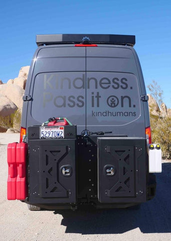 Backwoods Adventure Mods BWMS3S-203ZZVVB - REAR SWING OUT BUMPER