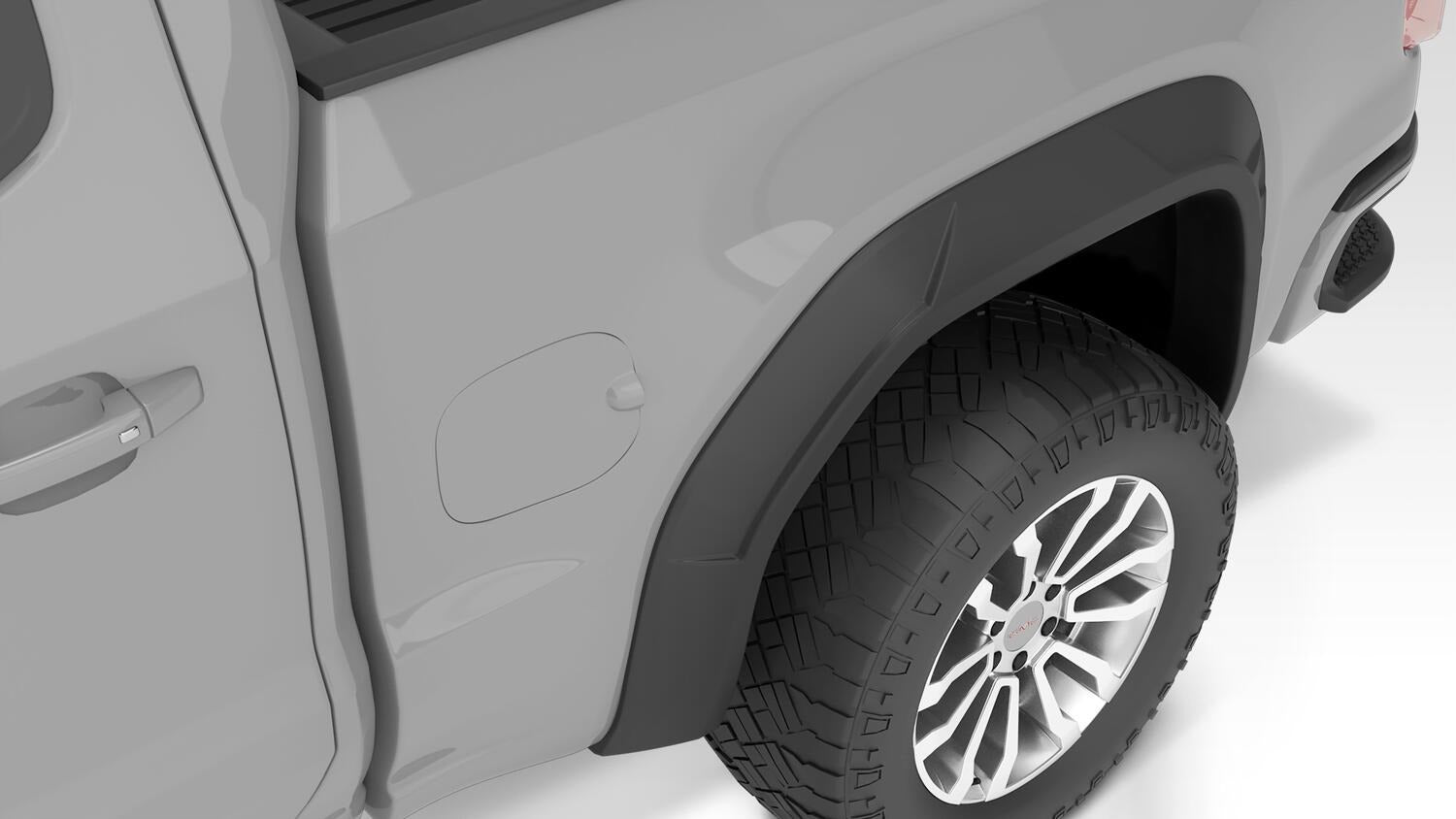 BWRbushwacker_drtfenderflare_2019gmcsierra1500_40946-02_rear.jpg