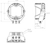 BAJA DESIGN 297816 LP4 PRO LED AUXILIARY LIGHT POD PAI