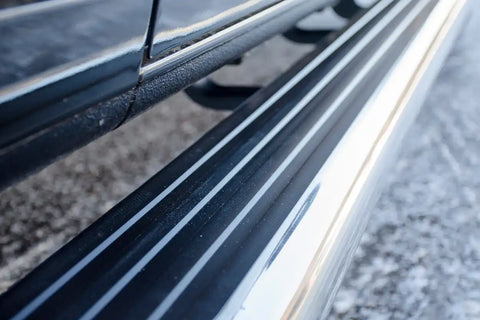 LUVERNE 575098-571725 - MegaStep 6-1/2 x 98 Aluminum Running Boards, Select Ford Transit-150, 250, 350