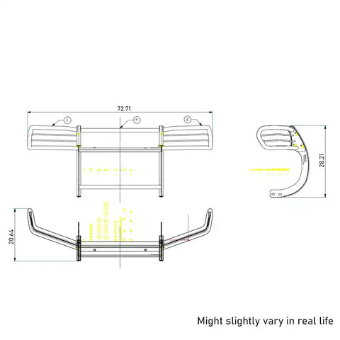 Black Horse Off Road 17NE23MA - Steel Modular