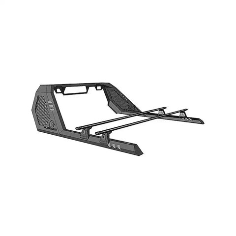 Black Horse Off Road VRCB7002B Steel Modular With Adjustable Square Light & Key