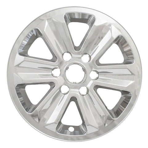 Coast To IWCIMP387X 17 Inch 6 Spoke Chrome Plated Plastic Set Of 4 Not Compatible With Steel Wheels