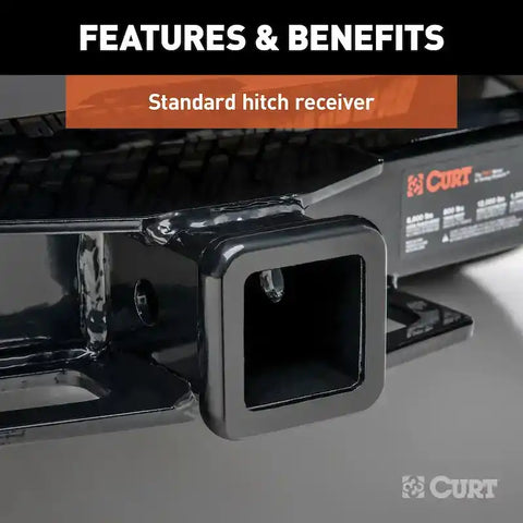 CURT 31089 2-Inch Front Receiver Hitch, Select Ram 2500