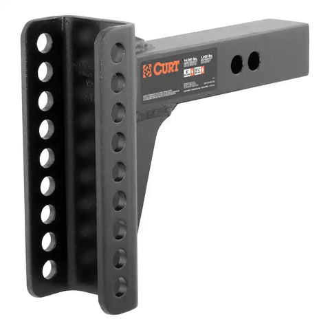 CURT 45910 Replacement 2 Channel Mount Shank (Fits #45900 or #45907, 14,000 lbs.)