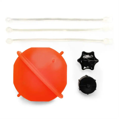 Camco 39002 Portable Waste Holding Tank Rhino , Tote Tanks 21 Gallon 2 Wheel Design Blow-Molded Polyethylene