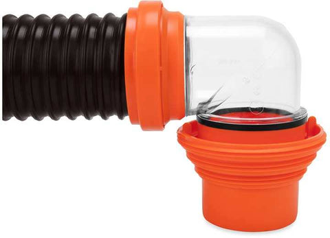 Camco 39760 RHINOFLEX SEWER HOSE KIT W/15FT HOSE AND SWIVEL FITTINGS