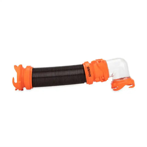 Camco 39768 Sewer Hose RhinoFLEX , Tote Tank Kit 3 Foot Length 23 Mils