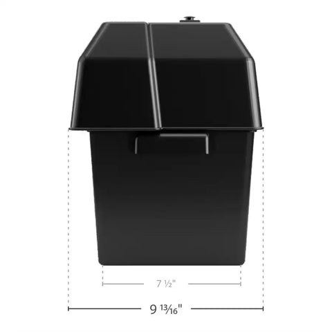 Camco 55374 Battery Box Fits Two 6V Group GC2 Batteries Or 12V 24/ 24M