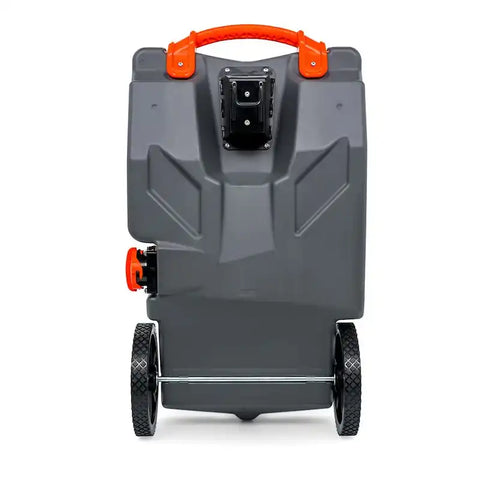 Camco 39004 Portable Waste Holding Tank Rhino Tote Tanks 28 Gallon 2 Wheel