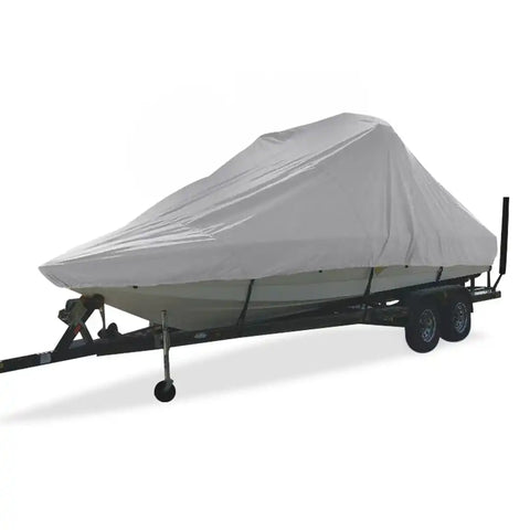 Carver 81123S-11 Boat Cover Styled-To-Fit Used For Storage Tournament Ski Boat With Tower And Swim Platform