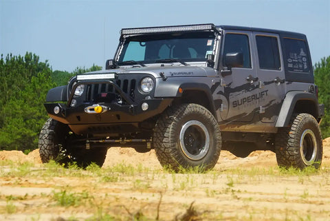 Superlift K997F 4 Lift Kit - 07-18 Wrangler JK 4-door w/ Reflex Ctrl Arms & FOX Shocks