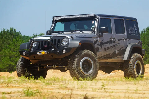 Superlift K997 4 Lift Kit - 07-18 Wrangler JK 4-door w/ Reflex Ctrl Arms & SL Shocks