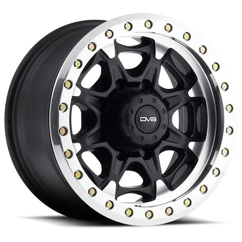 DV8 Offroad 882B-5705600 882 True Beadlock Matte Black 15 X 7 BP:4 X156 OS:+0