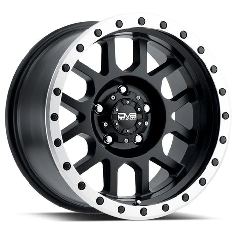 DV8 Offroad 883B-7907312 883 Sim Beadlock Matte Black 17 X 9 BP:5X127 OS:-12