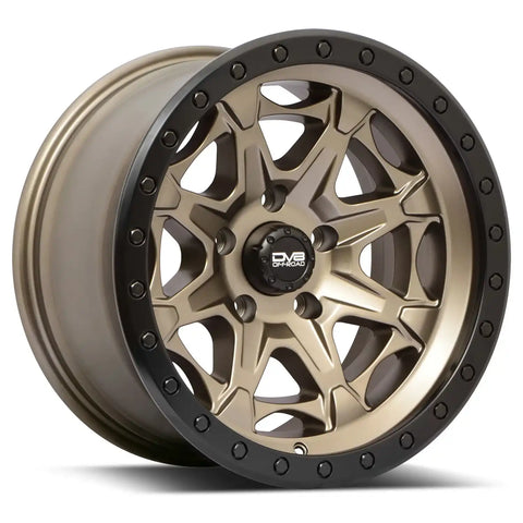 DV8 Offroad 886A-7907312 886 Sim Beadlock Matte Bronze 17 X 9 BP:5X127 OS:-12