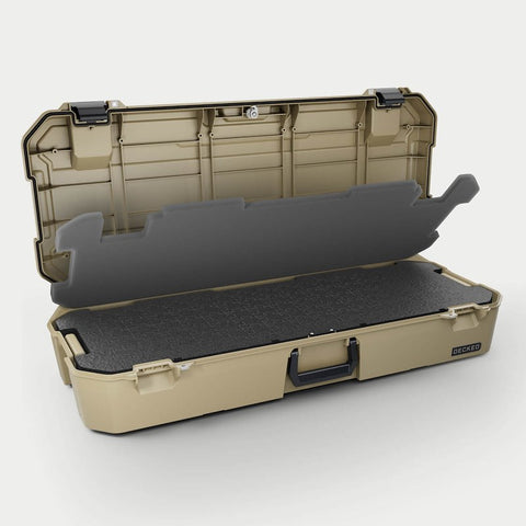 DECKED A0031-MANF-TAN MINUTEMAN 80 FOAM D-CO CASE W/LOCK AND PICK & PLUCK FOAM - TAN