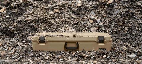 DECKED A0031-MANF-TAN MINUTEMAN 80 FOAM D-CO CASE W/LOCK AND PICK & PLUCK FOAM - TAN