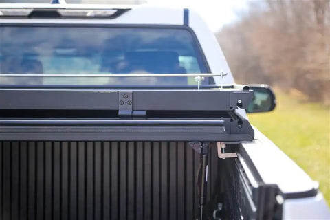 Dee Zee DZ 19550 Tonneau Cover Hard Folding Standard Profile F-150, Tundra and with or without RamBox Short Bed 5.7 Ft