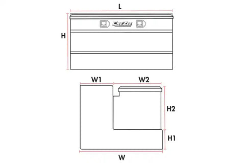 Dee Zee DZ92647XSB Liquid Transfer Tank Steel