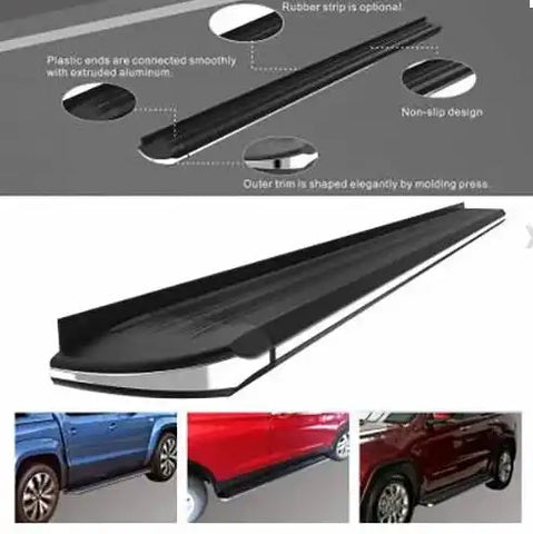 Black Horse Off Road EX-NI370 Exceed Running Boards